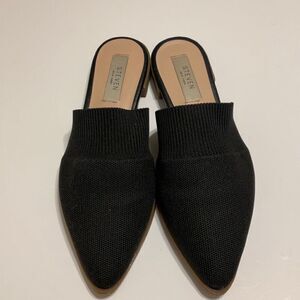 Steven New York Valdez Knit Mule, Black. 7